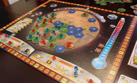 ¡Terraforming Mars! Un reto estratégico para transformar un planeta rojo hostil en un hogar verde!